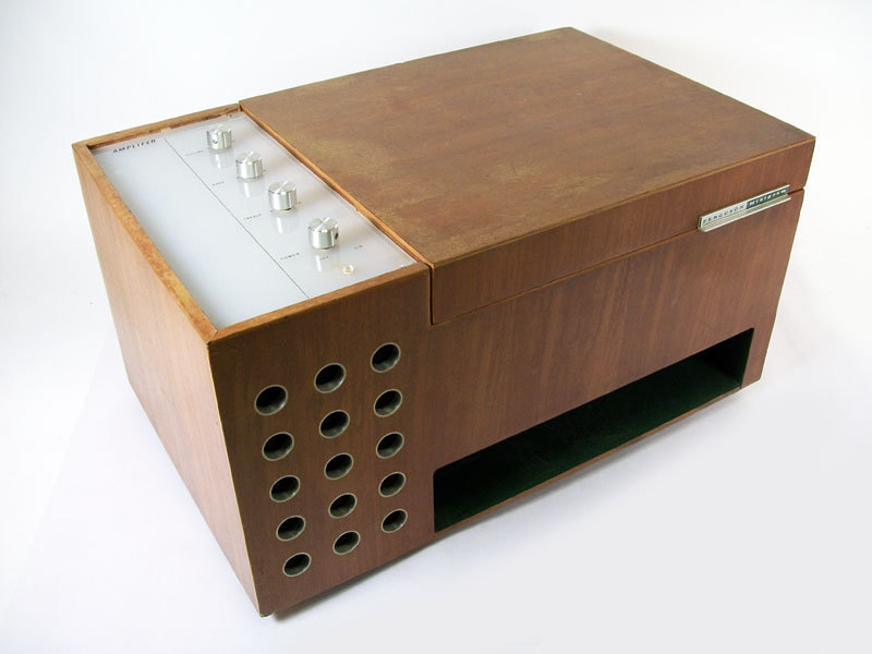 tocadiscos madera ferguson minigram func. falta cabezal 31x58x36 1u